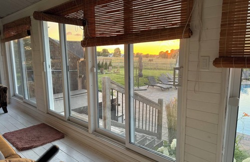 Minesing House | Farm House Oasis: Hot Tub, Ski Trails, sleeps 12