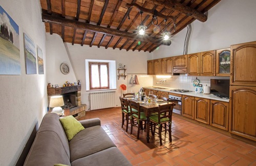 Castiglione d'Orcia Other | Farmhouse IL PODERUCCIO with views of the Val d'Orcia, for FAMILIES