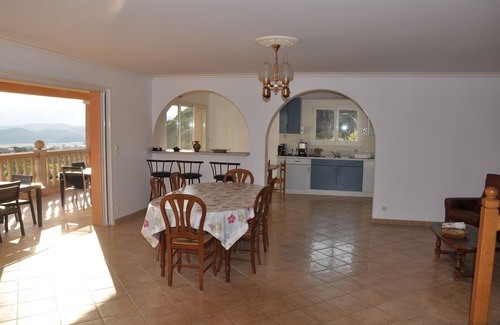 Bastelicaccia Villa | Farnienté and sunset on the Gulf of Ajaccio and the Sanguinaires Islands