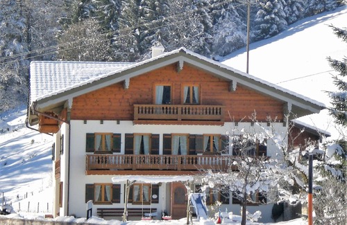 Ramsau bei Berchtesgaden Apartment | Ferienwohnung Hochkalter, 1-2 Personen, 26 qm, Dusche/WC, Balkon, TV, W-LAN, Geschirrspüler, 1 Schlafzimmer, Dachgeschoss
