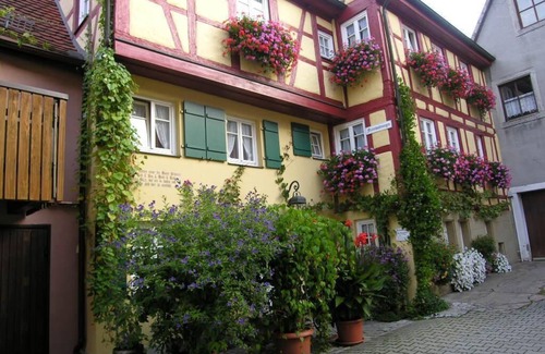 Rothenburg Old Town Apartment | Ferienwohnung mit Terrasse für 1-4 Personen
