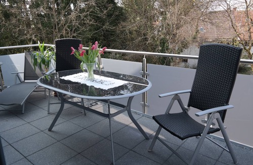 Radolfzell am Bodensee Apartment | Ferienwohnung "Lea" mit 80qm, 2 Schlafräume, Balkon