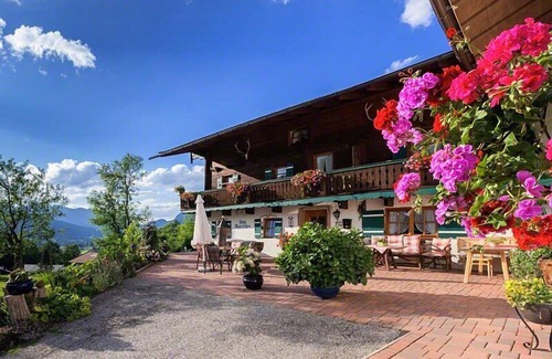 Schoenau am Koenigssee Apartment | Ferienwohnung Grünstein, 1 bis 2 Personen, 42 qm, mit Dusche/WC, Balkon, Wohn-/Schlafraum getrennt