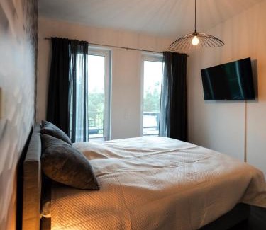 Pouch Apartment | Ferienwohnung Agora Penthouse am Goitzschesee