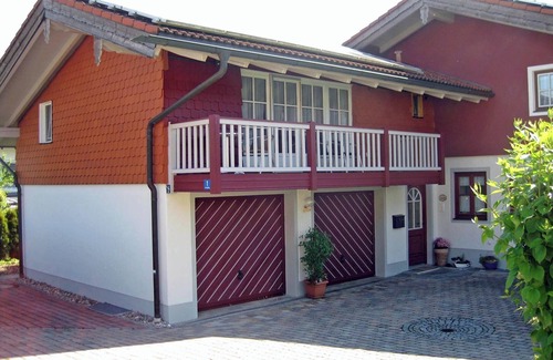 Waging am See Apartment | Ferienwohnung bis 4 Personen, Balkon, 45 m²