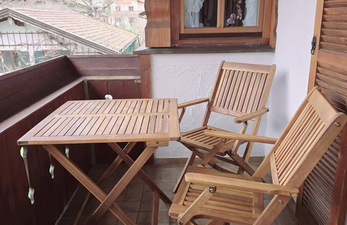Eggstatt Apartment | Ferienwohnung Hartsee, 80qm, 1 Schlafzimmer, Erker, Balkon