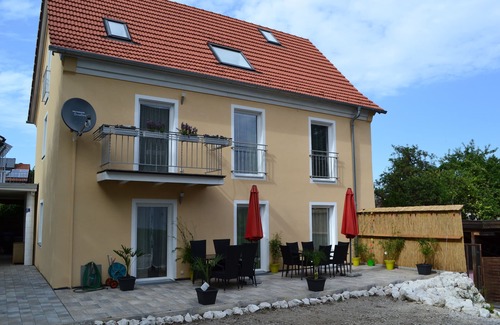 Traunstein Apartment | Ferienwohnung im Dachgeschoss, ca. 45m², für 2 Personen, Nichtraucher, Offener Wohnbereich