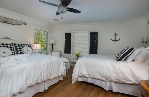 South Haven House | Fern Creek - Luxury Home w/6BR Suites, Pool/Hot Tub, Fireplaces, Walk to Beach