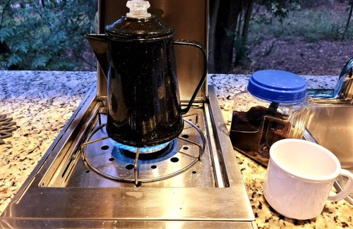 Mid America RV Rental | Fern Dell: A Woodland Glamp - Dog Friendly!