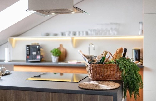 Freyung Apartment | FeWo Purple | 5-Sterne Ferienwohnung mit Dachterrasse für höchste Ansprüche