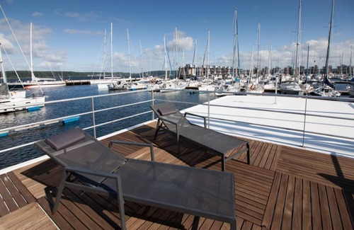 Flensburg House | fewo1846 - Floating house with 2 bedrooms and roof terrace