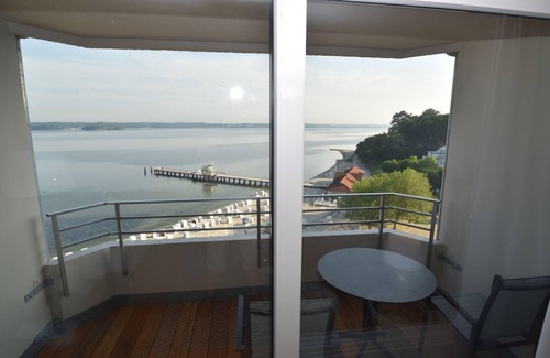 Gluecksburg Apartment | fewo1846 - Lina K. (App. 504) elegant studio apartment sea view up to 4 people.