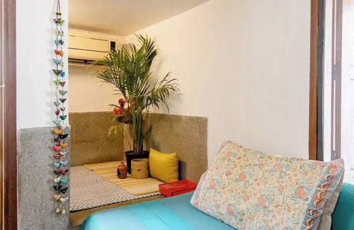 Green Park Apartment | Ficus - a cosy terrace room with open spacen