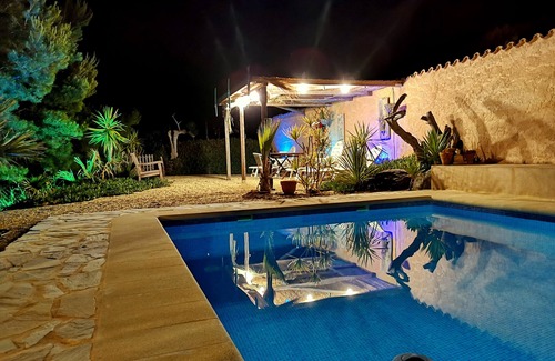 Aguilas House | Finca, holiday house, private pool and sea view, 13 minutes to the sea