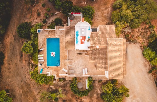 Santanyi Villa | Finca with sea views, pool and large property, 900 m from the sea