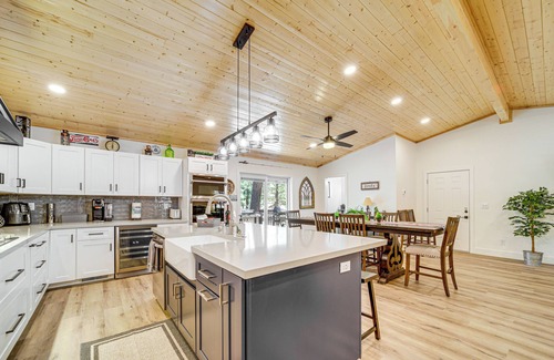 Happy Jack Cabin | Fire Pit + Trail Access: Spacious Happy Jack Cabin