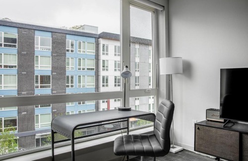 Yesler Terrace Apartment | First Hill jr 1br w gym lounge bbq nr park SEA-582
