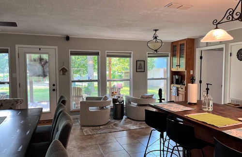 Hemphill House | Fishers Getaway! Direct Lake Access w/Private Dock and Boat Ramp!