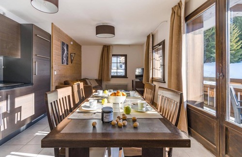 Les Gets Apartment | Fitness, swimming pool, sauna, hammam, terrace, balcony, tv, ski locker, 46-49m², Les Gets
