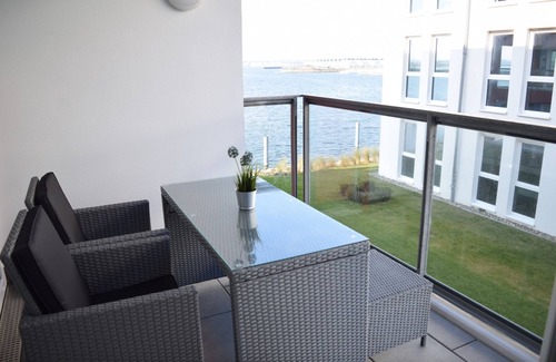 Olpenitz Apartment | Five-star apartment for 2 to 4 people with indoor pool, sauna, and sea view