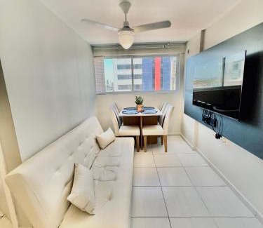 Loteamento Oceania II Apartment | Flat com 2 Qts próx a praia, shoppings, mercados, restaurantes e padarias