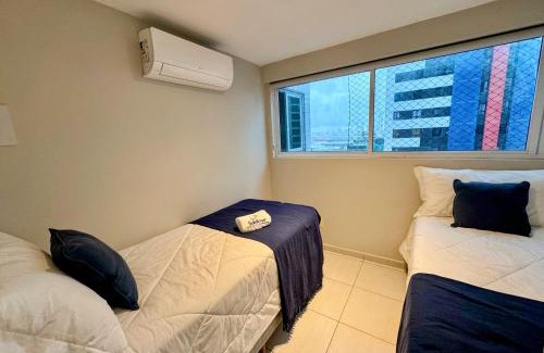 Loteamento Oceania II Apartment | Flat com 2 Qts próx a praia, shoppings, mercados, restaurantes e padarias
