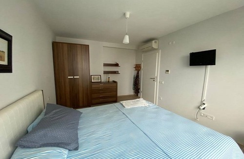 Lara Apartment | flat with pool , gym and sea view 350 metres from sea..