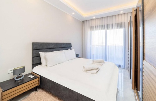 Avsallar Apartment | Flat with Shared Pool, Hammam and Sauna in Alanya