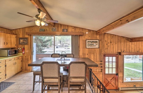 Polson Cabin | Flathead Lake Waterfront Cabin w/Dock & Kayaks