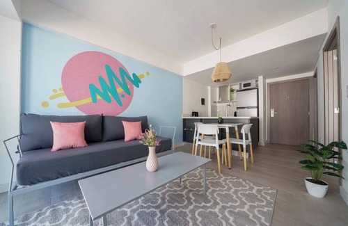 Congreso Apartment | Fliphaus + Virrey 7 B - Lux 1 Bd in Congreso
