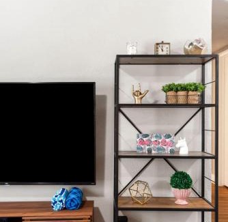 Oakmont Heights Apartment | Flirty Flamingos l Poolside l Sleeps 10 l Roku TVs