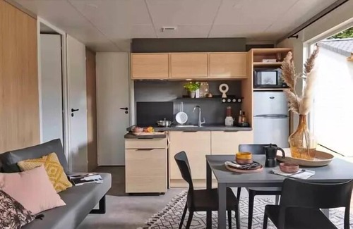 Esparron-de-Verdon Ski Chalet | Flower Camping La Beaume * - Premium chalet 28m2 2 bedrooms/semi-covered terrace/TV/air conditioning 5 people