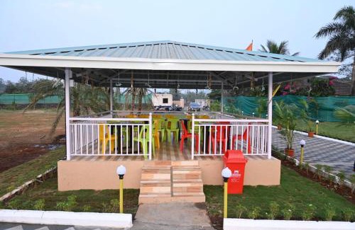 Karjat House | Fortune Farms - Scenic resort with Raindance,Gazebo,Pool&Hill Views