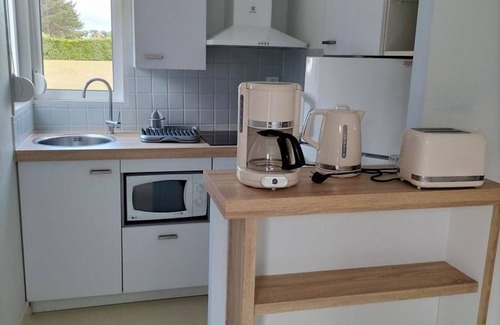 Saint-Martin de Brehal Cottage | Charming Seaside Home: 2BR, Terrace, Beach Nearby, Free Parking/Wifi, Pet Friendly