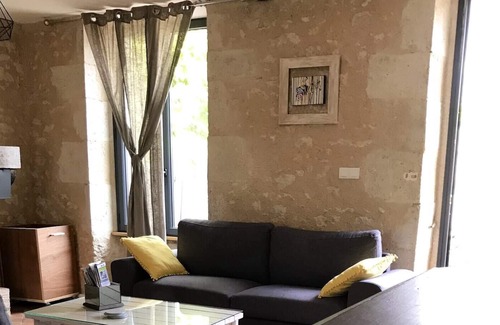 La Chapelle-Saint-Martin-en-Plaine House | Homerez - House for 4 ppl. with garden at La Chapelle-Saint-Martin-en-Plaine