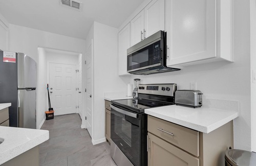 Harlingen Apartment | Friendly priced two-bedroom, two-bathroom apartment. Long-term stays accepted