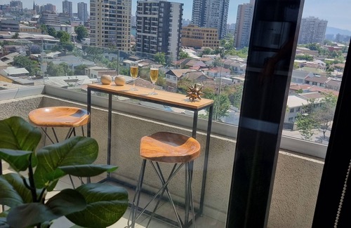 Santiago Apartment | Fully-equipped 1BR/1BA Family Apartment near Downtown Santiago Wifi - Gym