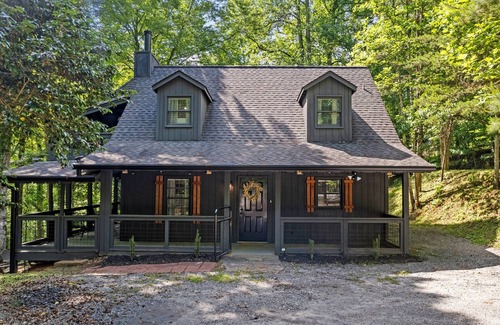 Cleveland Cabin | Fully Furnished Mid Term Rental, 2 Homes| Creekside Fishing| 10 mins to DT Helen