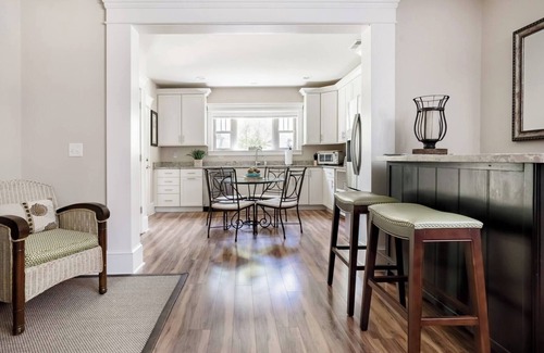 Bear Creek House | Fully furnished, spacious garden apt! Walk to everything in West Asheville.