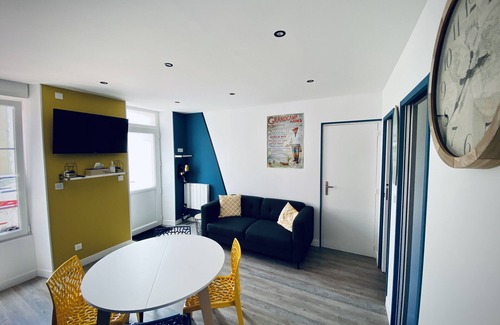 Grandcamp-Maisy Apartment | Gîte « Au Bord des Embruns » 4 Personnes au Cœur des Plages du Débarquement