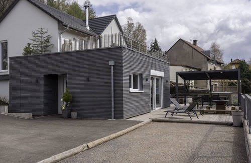 Dabo House | Gîte Indépendant au Calme Avec Bain Nordique, Grande Terrasse, Brasero Plancha