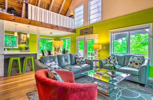 Lake Lure House | Game Room and Mountain Views Lake Lure Retreat!
