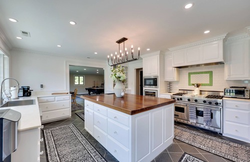Louisburg House | Game Room & Pool! Luxe Louisburg Farmhouse