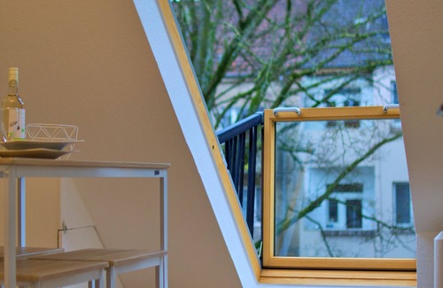 Frohnhausen Apartment | Gemütliche Landstil Innenstadt Messe Essen