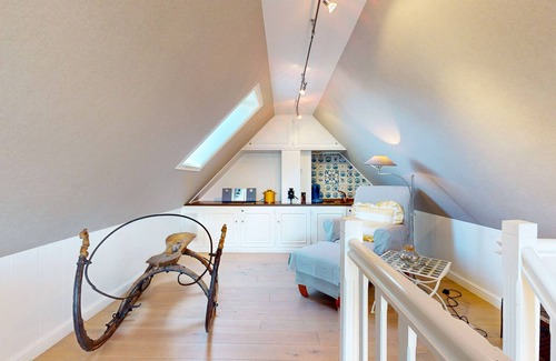 Archsum Apartment | Gemütliche Wohnung Unter Reet im Landhausstil im Traditionellen Archsum