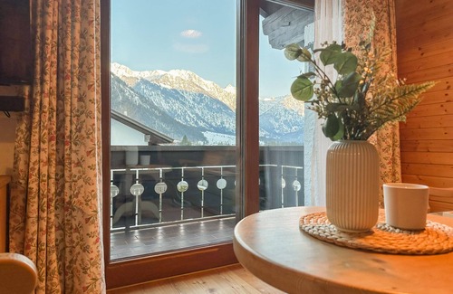 Hinterstein Apartment | Genießen Sie den Blick auf die Alpen im Bergdorf Hinterstein