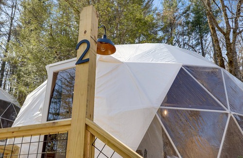 Rosman RV Rental | Geodesic Dome 2