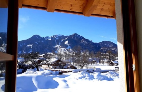Wegscheid Condo | Gerg to the beautiful view near Brauneck Isar