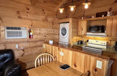 Candler Cabin | Get N Luckey,- Private, with Hot Tub, Fireplace, Romantic, View, Free WiFi