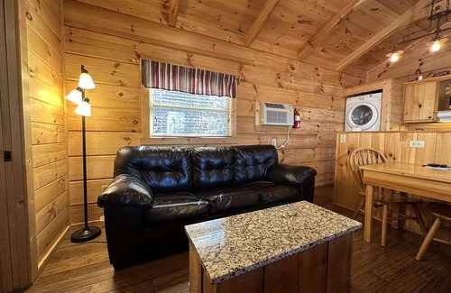 Candler Cabin | Get N Luckey,- Private, with Hot Tub, Fireplace, Romantic, View, Free WiFi